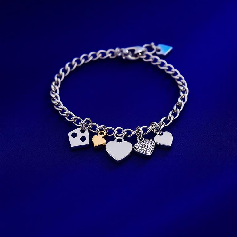 Bracelete Charms Love